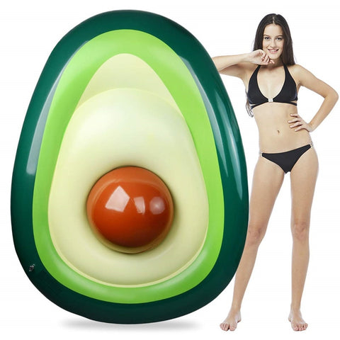Giant Avocado Inflatable Swimming Pool Float